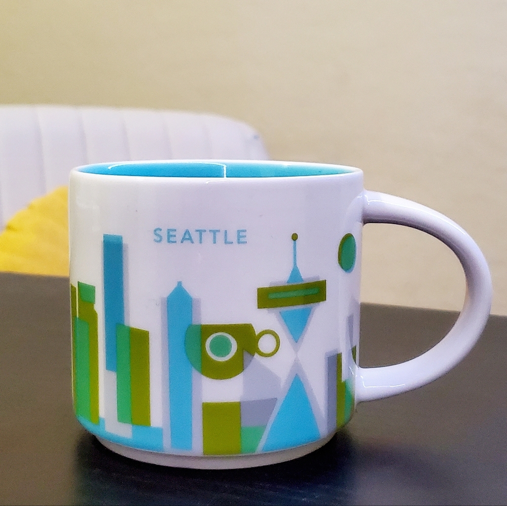 Starbucks Seattle You Are Here Collection 14 Oz Mug 2012